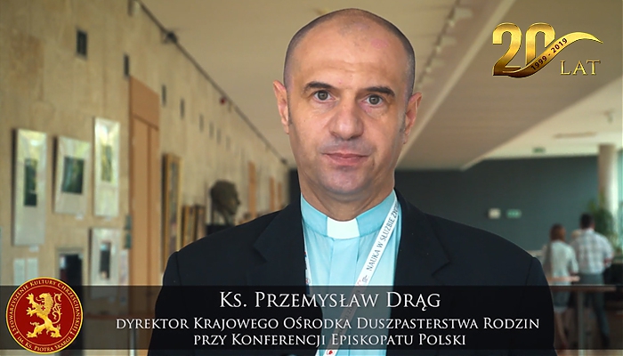 Ks. dr Przemysław Drąg o wieloletniej współpracy ze Stowarzyszeniem im. Ks. Piotra Skargi